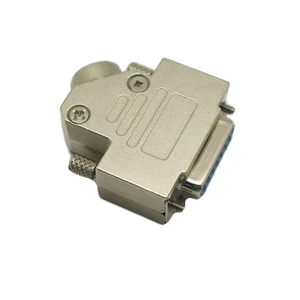 d-sub connector Metal Hood 15 Pin Connector Db 45 Degree Female Male Audio & Video Vga connector cover
