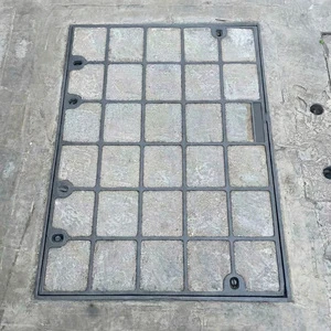 High Quality 800*900 Cast Iron Manhole Covers for Rainproof and Settlement Prevention in Municipal Roads and Garages