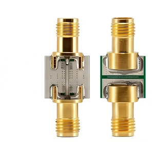 2.92-KED02 2.92mm Female RF Adapters 50 Ohm Connector Edge Card Mounting External Thread DC 40GHz Precision RF Circuit Board