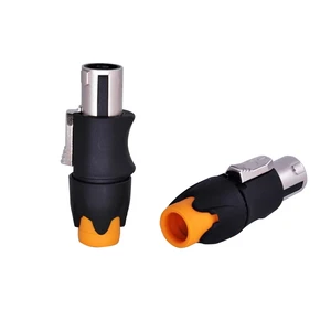 4P Audio and Video Connector Full Copper Core Audio Adapter Connector