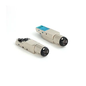 KRONZ Tool-Free CAT6A RJ45 Modular Plug, Class Rated, Easy Field Termination, 1000V Insulation Strength 7.7kg Retention Strength