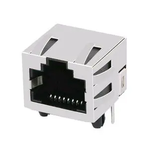 Ethernet Connector 8P8C PCB Jack Without Magnetic RJ45 Plug Receptacle Socket Network Single Port Connector