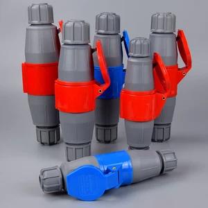 New Product 3/4/5P Durable Industrial Electrical Plug IP44 Industrial Socket 16A 32A 63A 125A Industrial Socket and Plug With CE