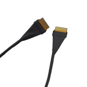 Hotten 24 Pin 0.5mm Pitch FPC Cable Assembly For Electronic Computer Machines Camera TVI Video RS485 Power OEM Customizable