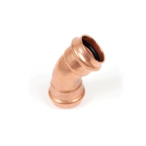 High Pressure Brass Adapter F1960 X Male SWT Lead-Free Pipe Fittings Tube Connector BSPP Thread Plated 12mm Pro Press Fittings