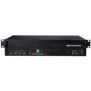 4-Channel 1080P60 High Definition Fiber Optical Transceiver with 10KM Transmission Distance FC Connector-Audio & Video Accessory