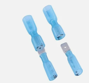 Heat Shrink Tin Plated Polyolefin Butt Connectors Male & Female 600V Fast Connect Wire Connectors Terminals