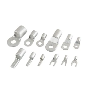 1.5mm to 630mm Sc Tinned Copper Lugs Sc4 Sc6 Sc10 Sc25 Sc35 Connecting Terminals