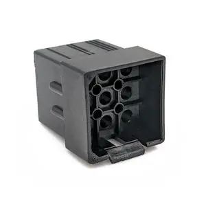 9 Position Rectangular Adapter Power Automotive Rectangular Connector Housing Receptacle Panel Mount Snap PCB Connector