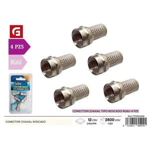 Coaxial threaded connector - Electronics and connection products