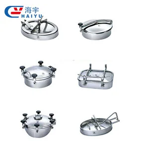 Dairy Stainless Steel Sanitary Pressure Vessel Manhole Cover