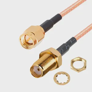 50Ohm Coaxial Cable Extension 10cm 15cm 20cm RG178 RG316 RF Coaxial Cable RF Assembly