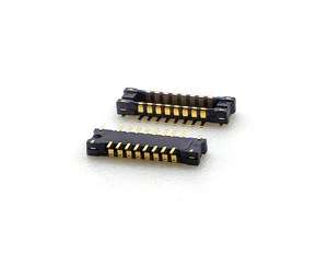 0.4mm Pitch Brass Contact Gold Plated Board to Board Connector Male H0.65mm 16P