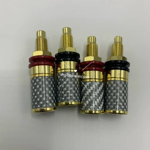 Premium 4mm Banana Binding Posts - Bevenbi Superior Audio Connectivity Amplifiers and Video Systems HiFi Speaker Terminals