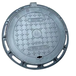 Anti Theft Ductile Iron Manhole Cover Heavy Duty Cast Iron Sewer Drain Cover for Municipal Sewage and Rainwater System