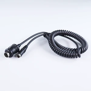 DAMAVO YM3065 3M Audio Video AV Cable DIN Type PC Housing RCA Connectors Home Theater Speaker Systems Audio Extension Microphone