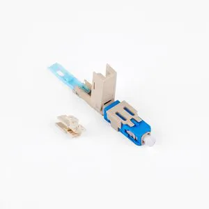 FTTH Connectors Optical Fast Connector SC UPC SC APC Breakout Cable Field Termination Fiber Optic Quick Connector