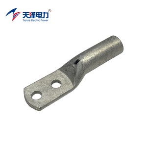 Dual Bolt Hole Copper Tube Terminal Automotive Cable Connector Tin Plated Up To 35KV Factory OEM/ODM