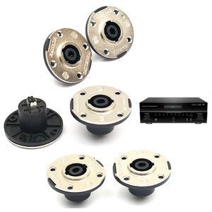 OEM Free Sample 5000M Ohm Insulation Resistance Connector Plug Socket with Circular Base Pointed Tip for Inserting Wires