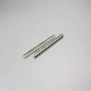 17 Terminals Plug-In Electrical Connector 2/0-14awg Power Distribution Aluminum Alloy Neutral Bar Terminal Block