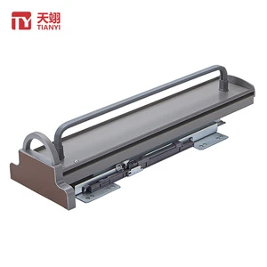 Premium TIANYI Wardrobe Accessory Ceiling Mount Aluminum Alloy Detachable Telescopic Pull Out Pants Rack Hidden Mounting