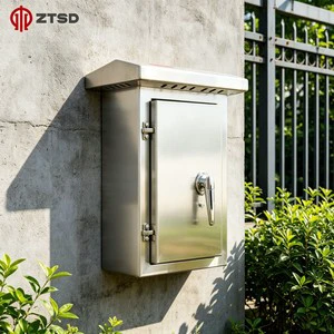 Anti-Corrosion Custom CE Galvanized Steel Electric Metal Terminal Junction Box For Smart Grid Systems