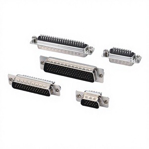 D-SUB Machined Pin Connector Male Female for Industrial Cable Assembly Solutions