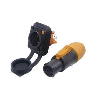 IP65 Waterproof 20A 250V Powercon True1 NAC3FX-W NAC3MX-W 3 Pins Power Connector for Audio Video