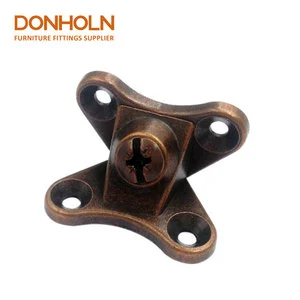AC6300 Zinc Alloy Butterfly Corner Brace Wood Shelf Joint Corner Connectors Combination Fasteners 90 Degree L-Shaped