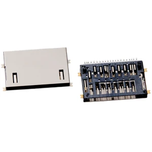 Professional Connectors Supplier Standard SD Card Socket Holder Memory Slot SD 7.0 PUSH PULL 21 Pin High Quality PCB SMT SMD