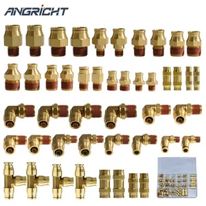 C36000 Brass DOT Push In Fittings Auto Parts Connectors Made In China