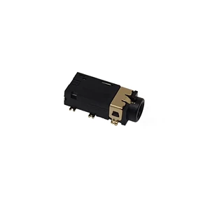 SMT Female 3.5mm Audio Jack ABS Plastic Copper Contacts 2P-6P 5A Power Socket Adaptor PJ31060 3.5mm Headphone Jack Free