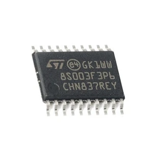 SACOH Microcontrollers And Processors, Fpga IC MCU 8BIT 8KB FLASH 20TSSOP STM32F STM8S003F3P6TR