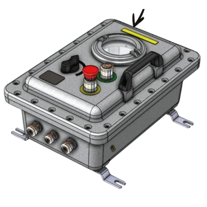 Ex-Proof Polished Aluminum ATEX IP66 Junction Box Onelecs SKU ZNBC.X