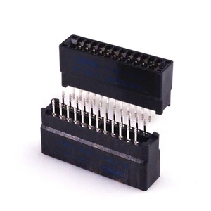 2.54 MM Pitch 8 10 12 14 16 20 22 24 26 30 36 44 50 60 62 64 72 80 100 120 Pin PCB Slot Gold Finger Straight Card Edge Connector