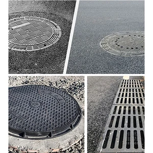 Long Service Life Plastic Manhole Box With Cover After-Sales Guarantee Manhole Covers 30X30