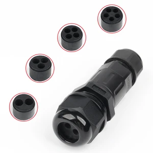 Outdoor Light Box M12 Docking Connector M20-2/3/4/5P 16mm Wire Cable Waterproof Connector Buried Terminal Copper For FPC