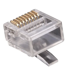 UTP Cat6 Cat7 Ethernet Network Port RJ45 Modular Plug 8P8C Crystal Head Rj45 Connector in Stock