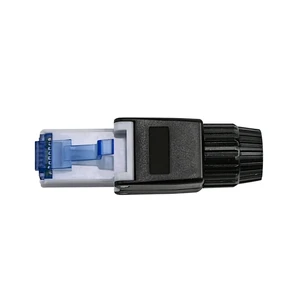 OEM Cat6 RJ45 Plug Connector Ethernet Cable UTP Network Plug Tool Free Plug RJ45