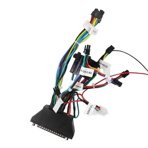 Factory Custom Molex Connector To DB 9 Pin 24Pin 62Pin Wire Harness