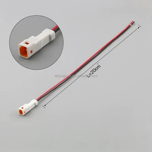 JST Series Waterproof Automotive Connector 02R-JWPF-VSLE, 2-8 Pin Rated Plug for Car Truck and Motorcycle Wiring Applications