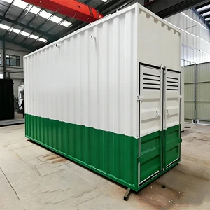 Compact MBBR Effluent Container Sewage Wastewater Treatment Plant Equipment For Town Village Municipal Domestic Wastewater