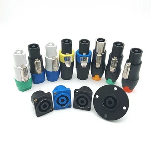 4 Pin Speakon Connector Speakon Male Plug Audio Amplifier Socket Audio Connector