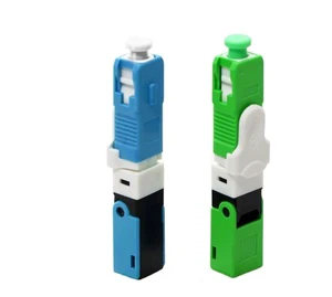 FIBERVISION Telecom Grade HX-09 Fiber Fast Connector SC with APC UPC Polishing FTTH Quick Connector