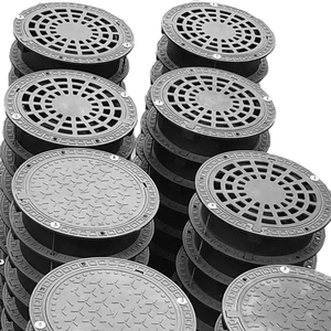 SDS Customized Durable E124 A15 B125 C250 D400 Ductile Iron Manhole Cover Good Quality Fabrication Services CN SHX SDS021B01047