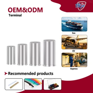 EN Cord End Terminal Bare Tube Naked Crimp Connector Naked Joint Crimp Insulated Ferrule Wire Connector