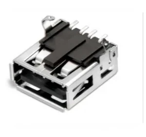 629104151021 USB Connector WR-COMUSB SMT Type a Horizontal W/Pegs Nickel 1.5A Wurth Elektronik