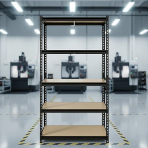 5-Tier Storage Metal Shelves Rack Shelf Garage KITCHEN HOME Boltless Assembly Adjustable Shelving Units