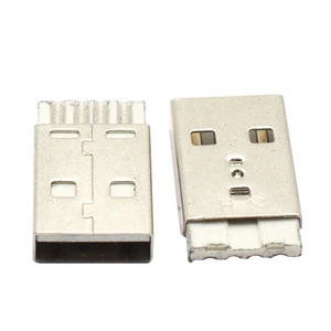 High Life USB 2.0 Type a Male Plug Connector 4 Pin Splint Usb a Male Connector