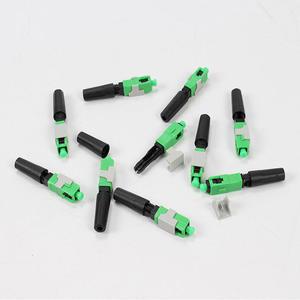 Factory Price FTTH Fiber Optic Quick Connector SC UPC Single Mode For FTTH Drop Cable Field Termination Fast Connector